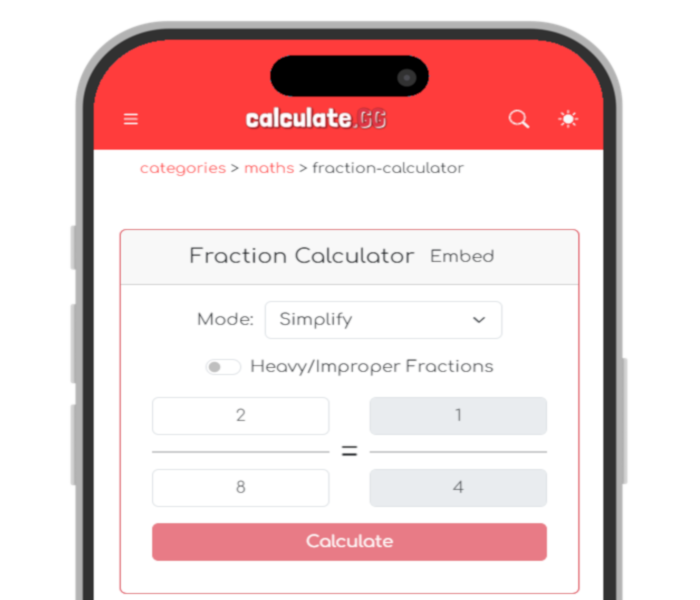 Fraction calculator mixed fraction solver